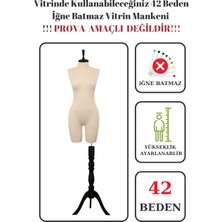 Manken İstanbul 42 Beden İğne Batmaz Vitrin ve Fotoğraf Çekimi İçin Pantolon Giyebilen Terzi Mankeni Vitrin Mankeni