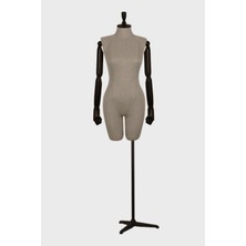 Manken İstanbul 38 Beden Özel Keten Kumaşlı Pantolon Giyebilen Terzi Mankeni Vitrin Mankeni Prova Mankeni