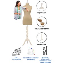 Manken İstanbul 34 Beden İğne Batabilen Terzi Mankeni Prova Mankeni Sünger Manken Po-01