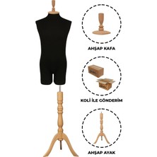 Manken İstanbul Pantolon Giyebilen 48 Beden Erkek Vitrin Amaçlı Terzi Mankeni Vitrin Mankeni (İğne Batmaz)