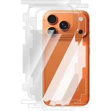 Nezih Case Apple iPhone 17 Pro Uyumlu Şeffaf Nano Tam Kaplayan Kasa Koruyucu