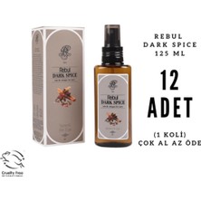 Rebul Dark Spice Edc 125 ml Sprey Pet Şişeli Kolonya 12 Adet (1 Koli)