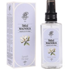 Rebul Magnolia - Manolya Edc 125 ml Sprey Pet Şişeli Kolonya 12 Adet (1 Koli)