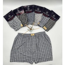 5'li Empirme Desenli Boxer