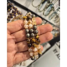 Altınsoy Tesbih %100 Doğal Taş Güç Bolluk Bereket Bilekliği