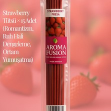 Çare Burada Aroma Fusion Çilek Tütsü - Premium Tütsü × 15 Adet (Romantizm, Ruh Hali Dengeleme, Ortam Yumuşatma)
