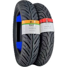 TDT Tyres 110/90-14 ve 100/90-14 Tl (Tubeless - Dubleks) SPEED/BL034 Lastik Takımı