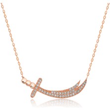 Aya Diamond Gümüş Zülfikar Kılıcı Bayan Kolye