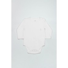 Bistyle Natural Basic Style Uzun Kol Body 17104 Beyaz
