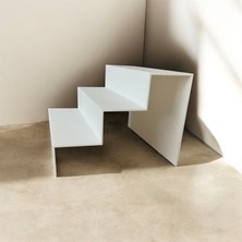 3D Tasarım Merdiven Raf