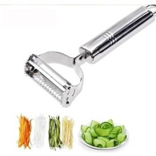 Maarketim Metal Saplı Çift Taraflı Meyve Sebze Soyacağı 1705A Zqb