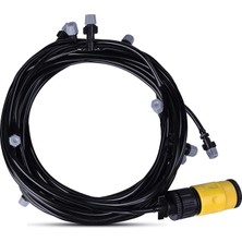 Just Cheap Store Veranda Sera Havuz Alanları Su Sisi Sistemi Dış Mekan Soğutma Kiti 10 Metre