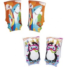 Just Cheap Store Sevimli Hayvan Desenli Büyük Çocuk Deniz Kolluğu (6-12 Yaş)