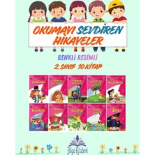Üçgen Yayıncılık 2. Sınıf Okumayı Sevdiren Renkli Resimli Hikayeler 22 - 10 Kitap