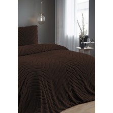Bella Home Diamond 3 Parça Zebra Kürk Comforter Yorgan Seti - 220X240 cm - Pvc Orijinal Çantalı