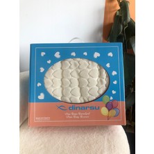 Bella Home Dinarsu Embos Vizon Bebe Battaniye - 100X120 cm - Orijinal Kutulu