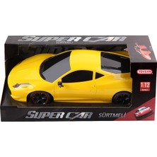 Toysan Oyuncak Toysan Sürtmeli Süper Car Sarı Spor Araba