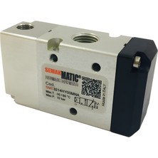 Semakmatic Pnömatik 1/4 Hava Uyarılı Mekanik Valfler