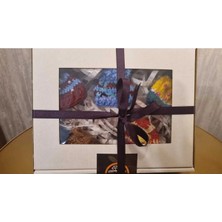 5 Adet El Örgüsü Renkli Şapka Anahtarlık Seti