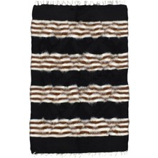 Kilim Antik El Dokuma Tiftik Yün Siirt Battaniyesi Kilim 0700 - Yeni - Çok Renkli