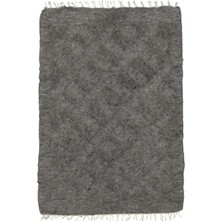 Kilim Antik El Dokuma Tiftik Yün Siirt Battaniyesi Kilim 0711 - Yeni - Gri