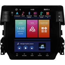 Carvocal Honda Civic Fc5 Android Multimedya Sistemi (2016-2021) CRV-4895XT