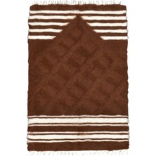 Kilim Antik El Dokuma Namazlık Seccade Tiftik Yün Siirt Battaniyesi Kilim 0714 - Yeni - Çok Renkli