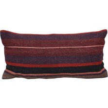 Kilim Antik El Dokuma Dekoratif Lumbar Kilim Kırlent Yastık Kılıfı 1084 - Yeni - Çok Renkli