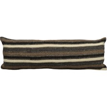 Kilim Antik El Dokuma Dekoratif Lumbar Kilim Kırlent Yastık Kılıfı 1099 - Yeni - Çok Renkli