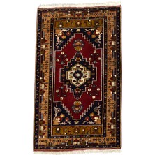 Kilim Antik El Dokuması Yahyalı Yörük Yün Halı 0611 - Yeni - Çok Renkli