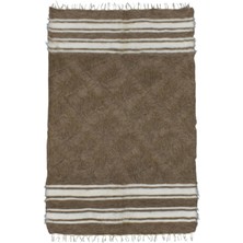 Kilim Antik El Dokuma Tiftik Yün Siirt Battaniyesi Kilim 0722 - Yeni - Çok Renkli