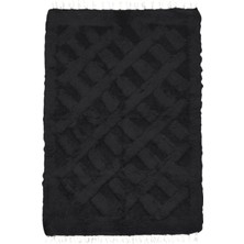 Kilim Antik El Dokuma Tiftik Yün Siirt Battaniyesi Kilim 0719 - Yeni - Siyah