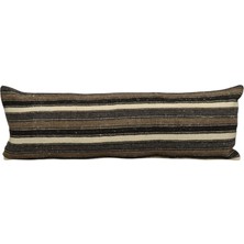 Kilim Antik El Dokuma Dekoratif Lumbar Kilim Kırlent Yastık Kılıfı 1107 - Yeni - Çok Renkli