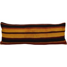 Kilim Antik El Dokuma Dekoratif Lumbar Kilim Kırlent Yastık Kılıfı 1105 - Yeni - Çok Renkli