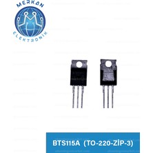 BTS115A  (TO-220-ZİP-3) Orijinal Oto Beyin Tamir Entegreleri Merkan Elektronik