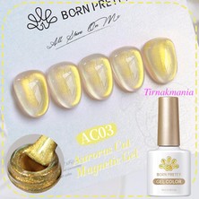 Born Pretty 10 ml Auroras Kedi Gözü Kalıcı Oje AC03 (59222)