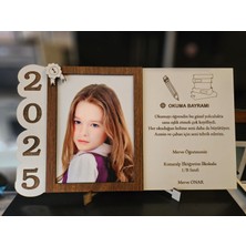 Çizgi Neon Cizgi Neon  Kişiye Özel Okuma Bayramı Hatıra Çerçevesi 35*20 cm