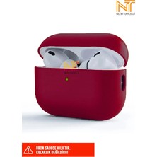 Nezih Case Apple Airpods Pro 2. Nesil Uyumlu Protective Anti-Knock Tek Parça Silikon Kılıf