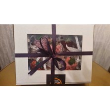 5 Adet El Örgüsü Renkli Çilek Anahtarlık Seti