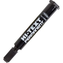 Hi-Text Markör Permanent Yuvarlak Uçlu Siyah 830Pb