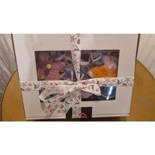 5 Adet El Örgüsü Elbise Anahtarlık Seti