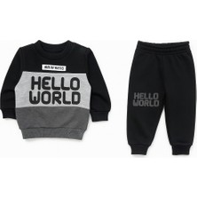 Joy Kids Erkek Bebek Çok Parçalı Baskılı Takım (9-24AY)