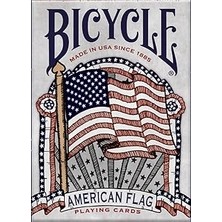 Tuncel Store Bicycle American Flag Oyun Kartları
