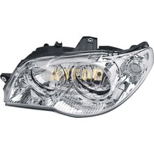 Ayfar 2005-2009 Fiat Albea Palio Strada Ön Sağ Far Gri Motorlu Uyumlu