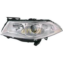 Ayfar 2005-2010 Renault Megane Iı  Uyumlu Ön Sağ Far Motorlu Mercekli Krom Çerçeveli