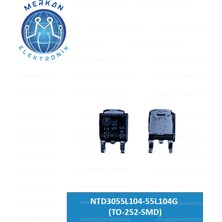NTD3055L104-55L104G (TO-252-SMD) Orijinal Oto Beyin Tamir Entegreleri Merkan Elektronik