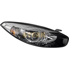 Ayfar Renault Fluence Mercekli Far Siyah Çerçeveli Sol ( 2013 › ) Motorlu 202295