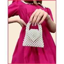 Ravinity Kart Için Mini El Çantası Inci Çanta