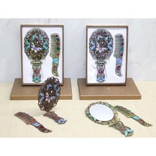 Esranın Dünyası Kelebek Katlanabilir Ayna ve Tarak Seti Büyük Boy