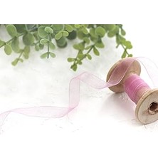 Tuncel Store Bimotif Organze Kurdele, 20 Metre Koyu Pembe